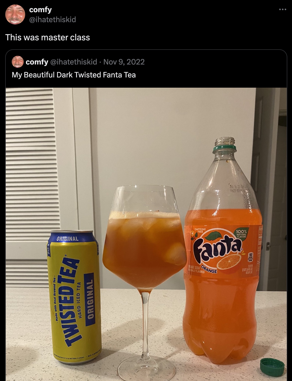 orange soft drink - comfy This was master class O comfy My Beautiful Dark Twisted Fanta Tea N 16 23 11623 H110 Original Caffeine Free 100% Natural Flavors Fanta Ange Soda Turally Flavored Orange 9 2UITER 2OT 3.6 Fl 02 67.6 Floz Made with Real Brewed Tea. 